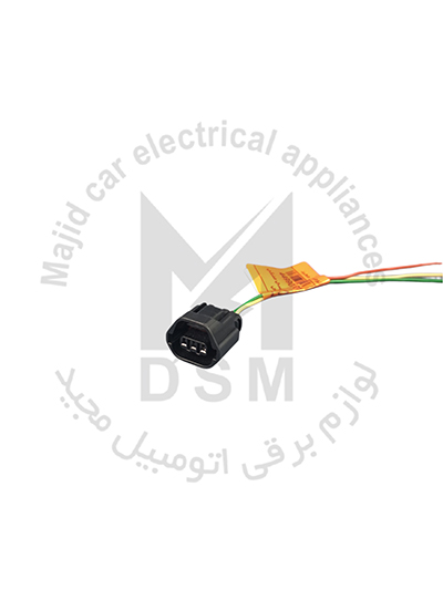 سوکت سه سیم طوسی مشکی ژاپنی چینی