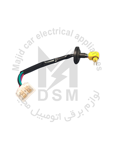 سوکت پمپ بنزين پرايد 4فيش کله زرد
